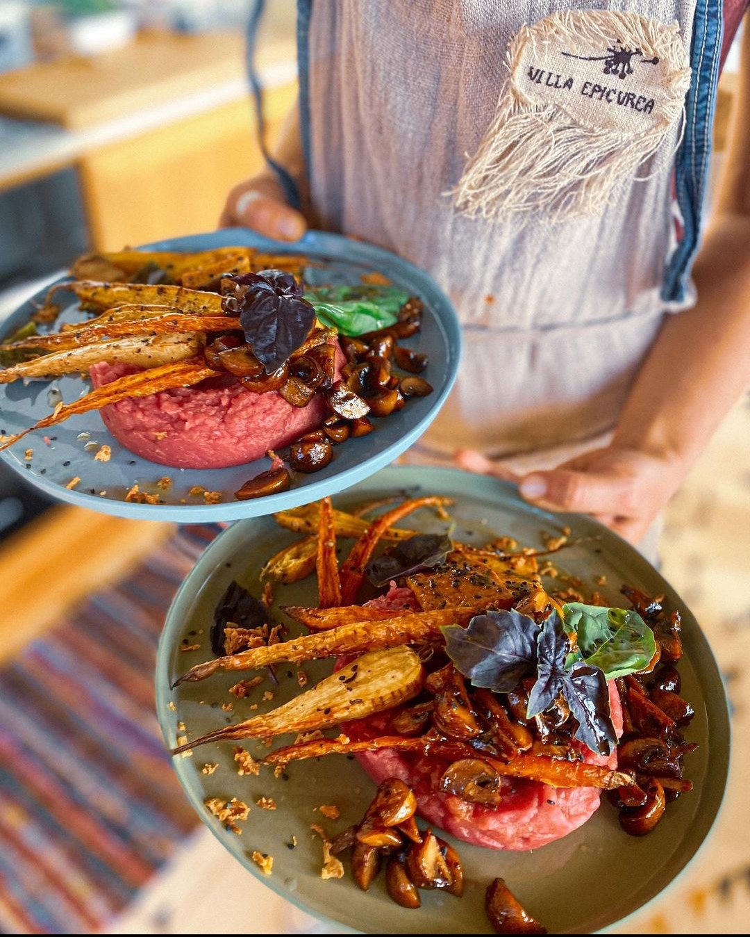 Plant-based dish by Skarabo Life